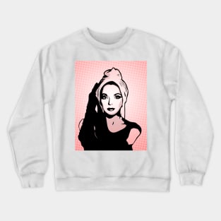 Joan Collins | Pop Art Crewneck Sweatshirt
